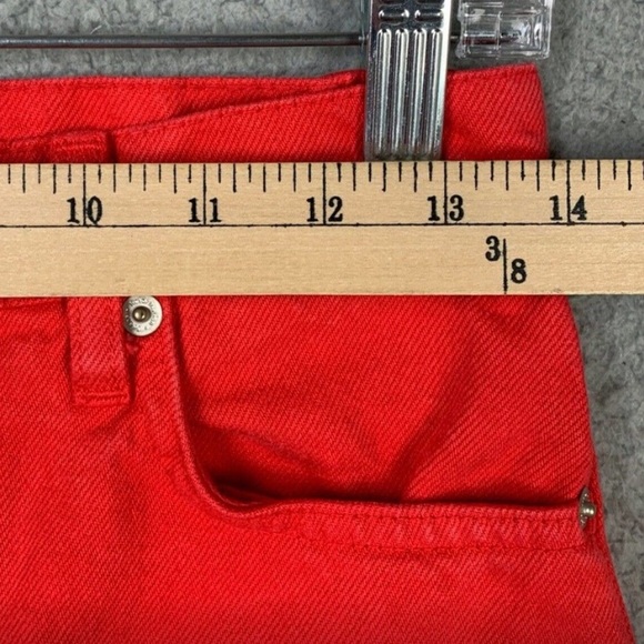 Reformation Cynthia Jeans Tomato 26 - Picture 8 of 10